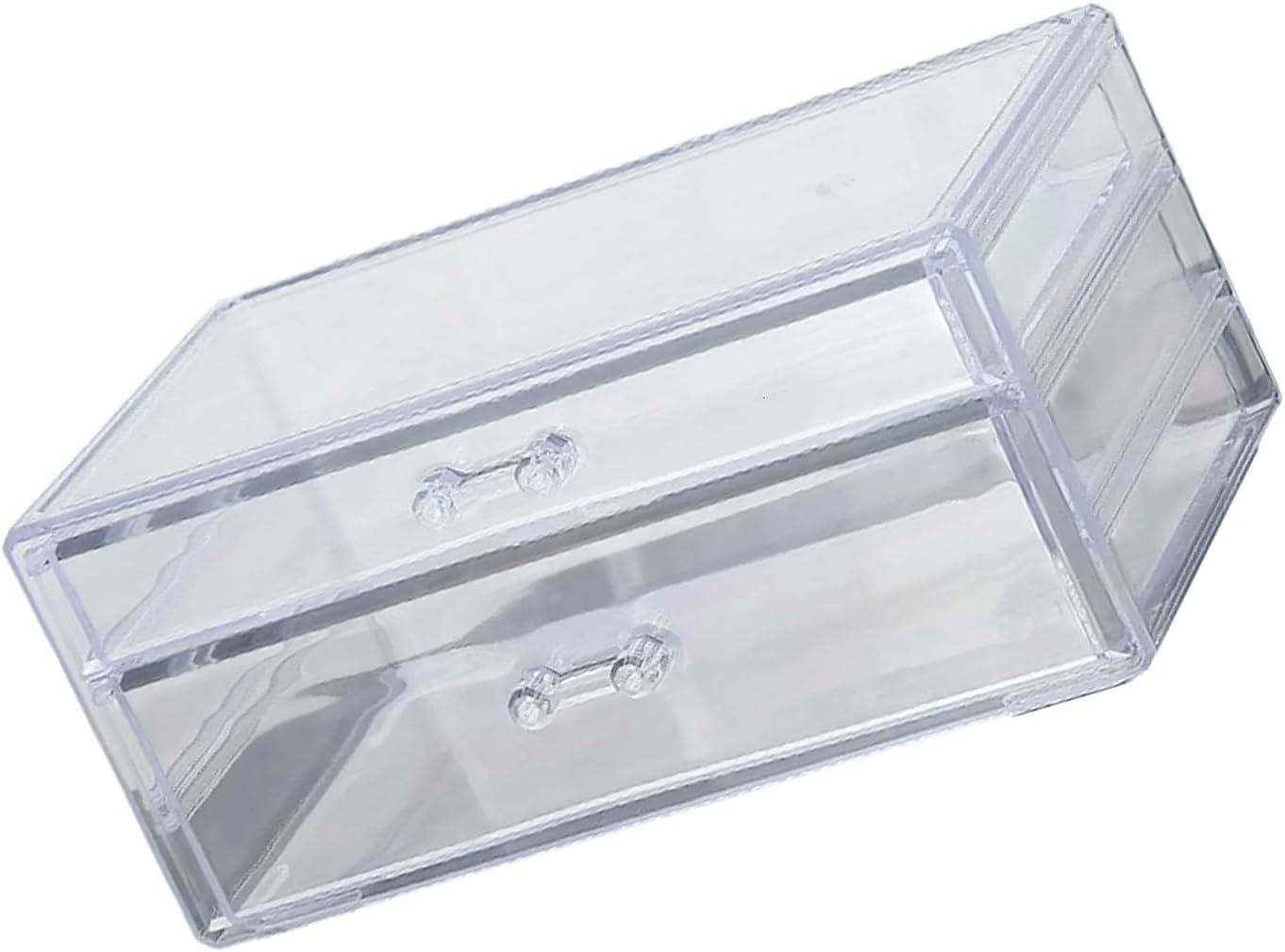 Space Saving Acrylic Cosmetic Storage Drawers Multi Drawers Acrylic Organizer Modern Jewelry Organizer for Organizing Cosmetics and Jewelry
