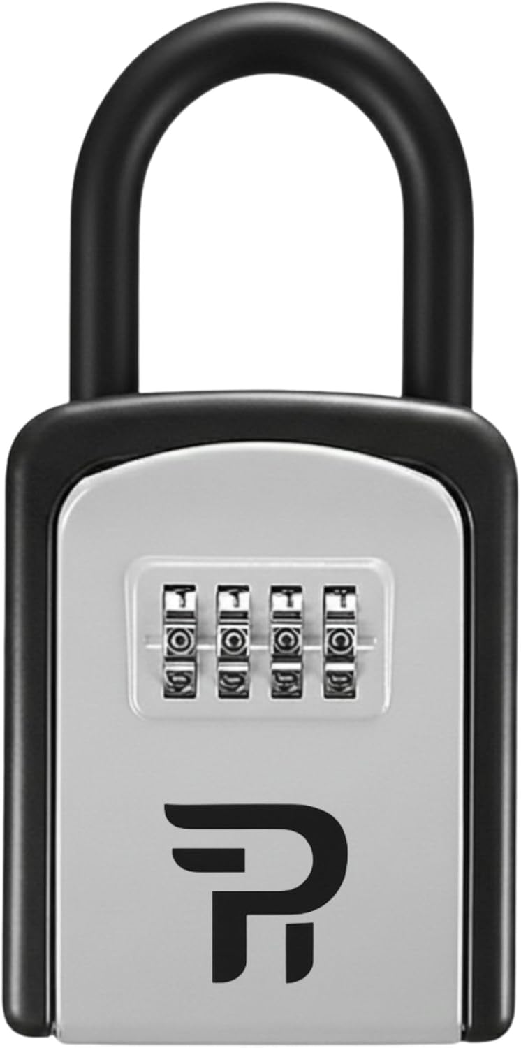 Key Lock Box for Outside - Combination Realtor Lockbox for House Keys Outdoor