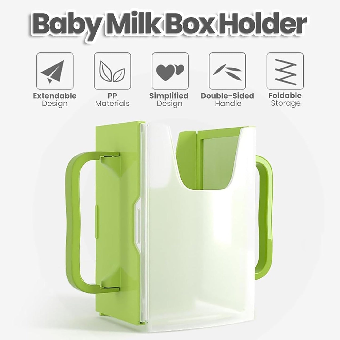 Children's Milk Box Holder - Milk Box Holder, Juice Box Holder, No Squeeze Cup Holder for Milk Box | Portable Juice Bag Length Adjustable, Spill Proof Milk Carton Holder for Home, Car, Traveling