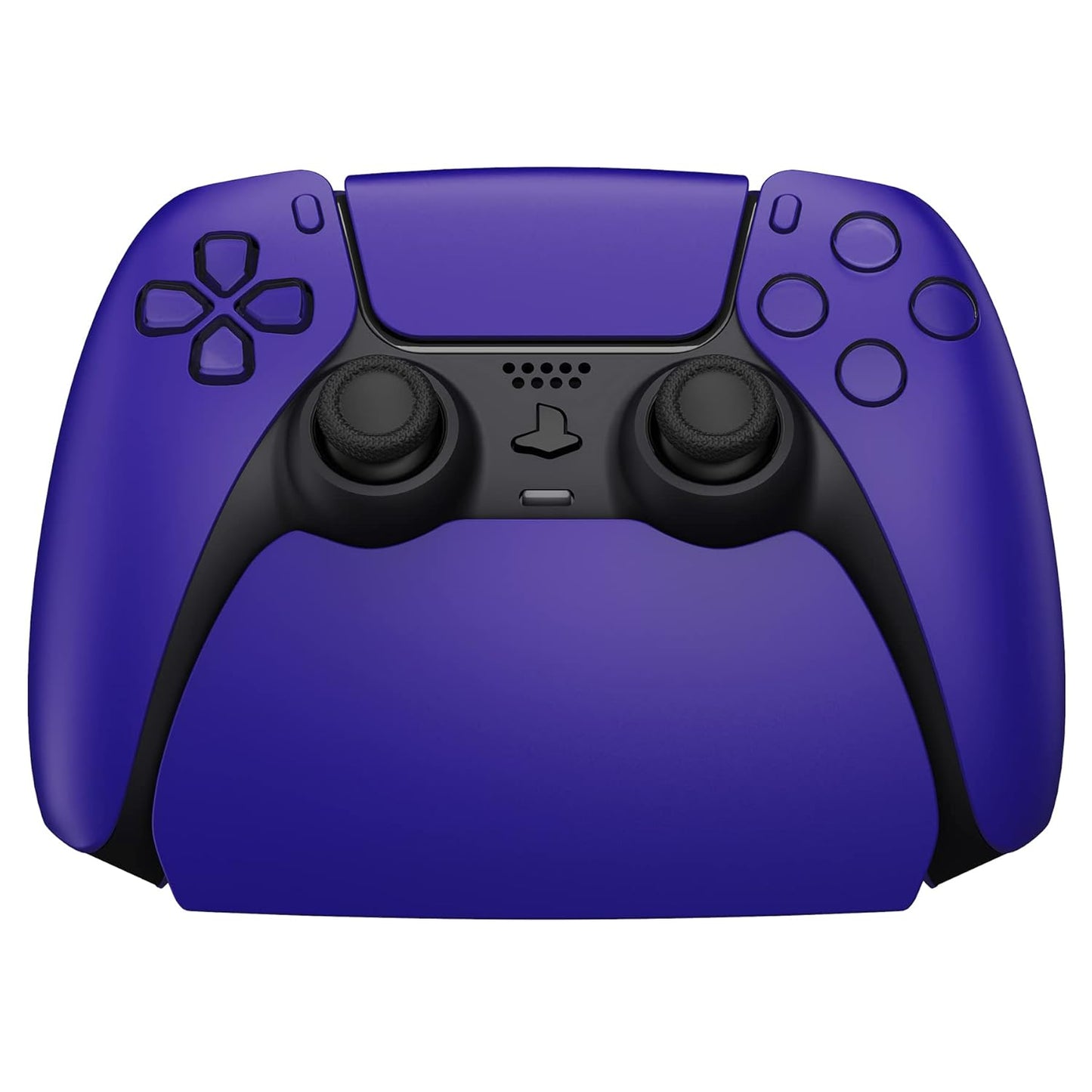 PlayVital Controller Display Stand for ps5, Gamepad Accessories Desk Holder for ps5 Controller with Rubber Pads - Galactic Purple