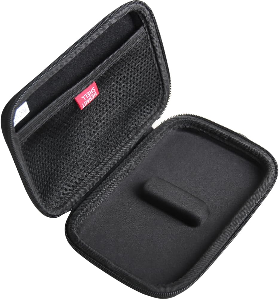 Hermitshell Hard Travel Case for Samsung T9 Portable SSD 2TB / 4TB / 1TB (Black, Case for 2 Hard Drives)