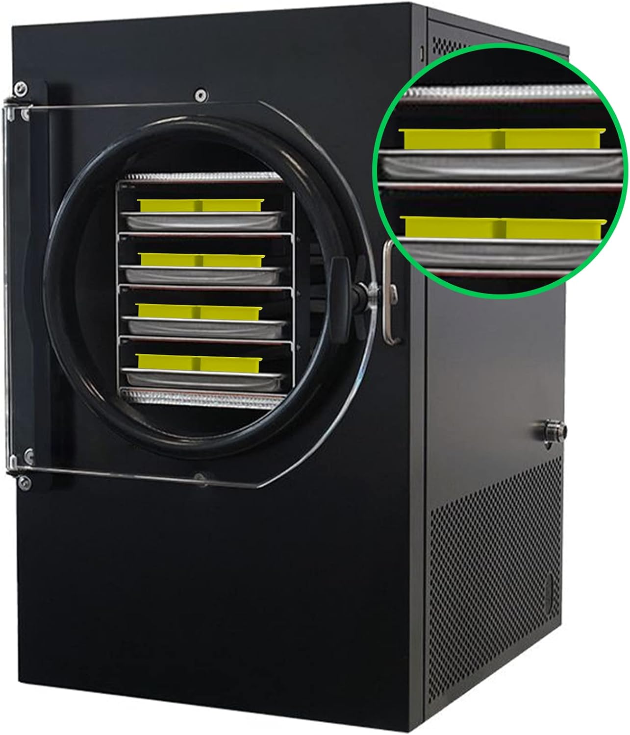 Freeze Dryer Tray Dividers Silicone - Square Freeze Dryer Accessories for Dairy, Eggs, Ice Cream, Paste Food