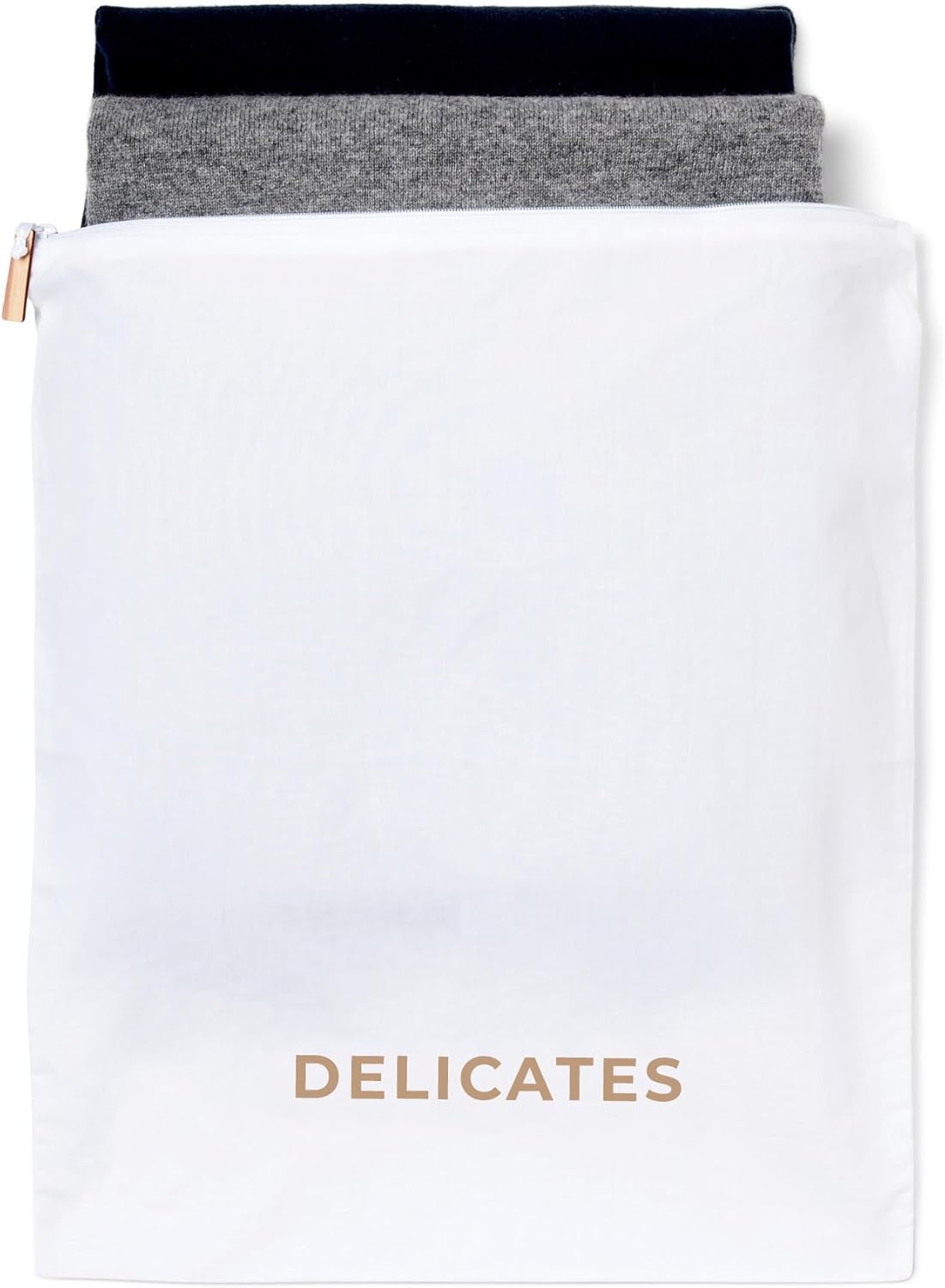 Delicates, Cashmere Wool Sweater Storage Bag Pouch Set with integrated Cedar Wood (Delicates)