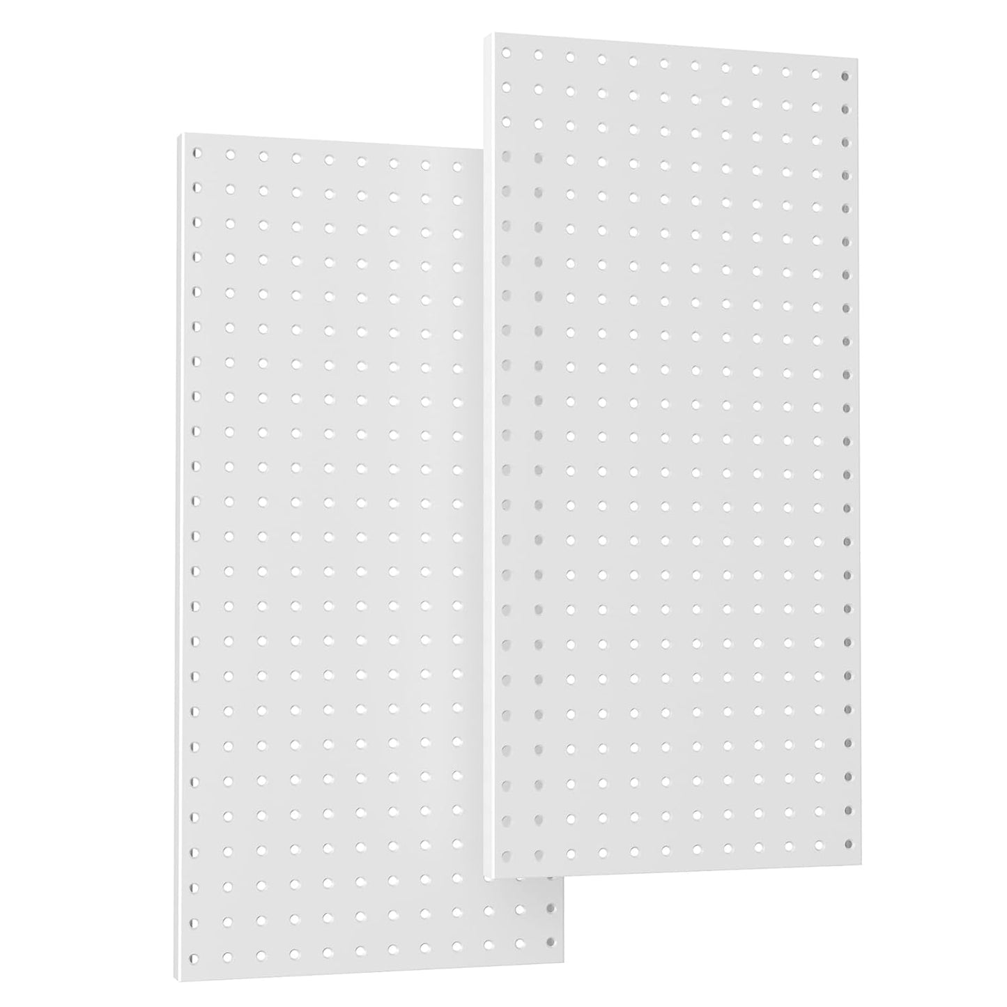 TORACK 2-Pack 12x24 inch Metal Pegboard Panels for Garage Wall, Tool Storage Pegboard for Workbench, Workshop, Tools Organizer Peg Board for Pegs(Grey)