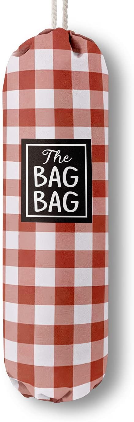 Funny Grid Bag Bag， Grocery Bags Holder Organizer For Shopping Bags, Wall Mount Plastic Bags Storage Container Dispensers, Gift For The Preferred Family And Friends