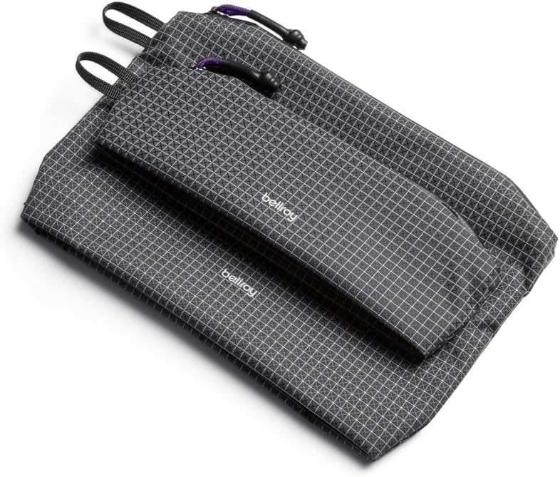 Bellroy Lite Pouch Duo (lightweight pencil case and pouch) - ArcadeGray