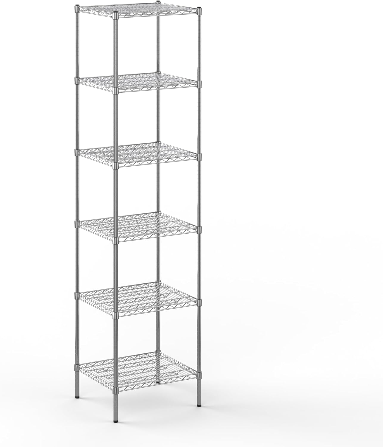 21" Deep x 24" Wide x 96" Height Wire Shelving Kit | 6-Tier | NSF Commercial Storage Rack Unit