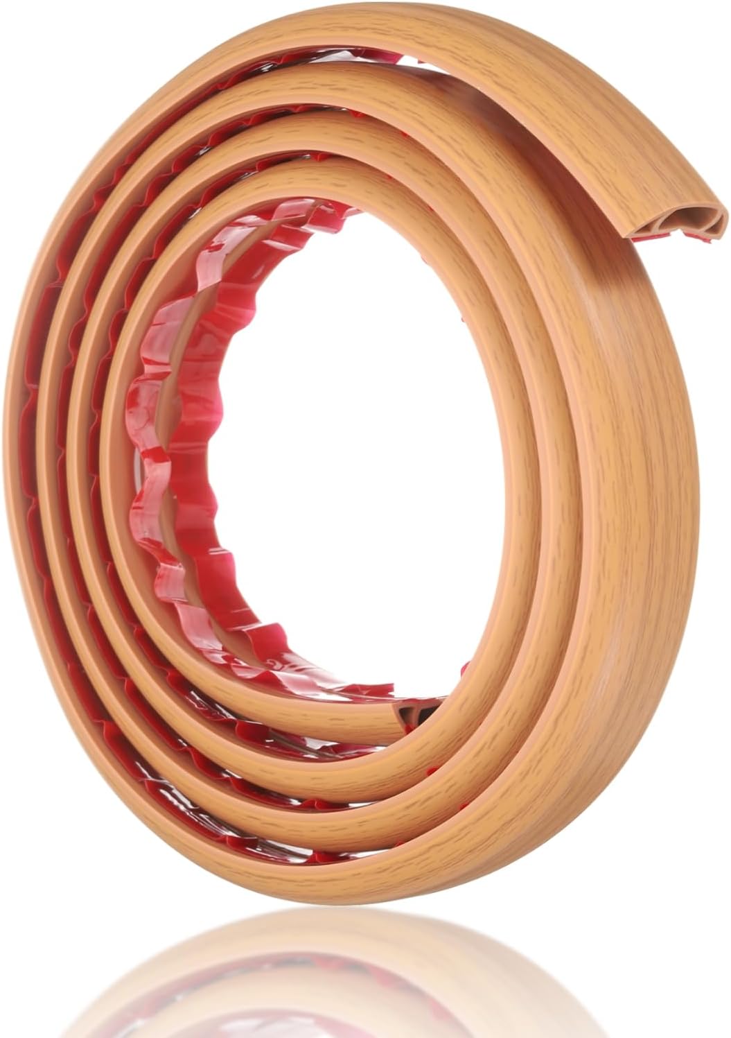 HARFINGTON 6ft Cord Cover Floor W0.6 x H0.33 Inner Channel PVC Hide Extension Cable Floor Wire Hider Wire Covers Protector for Prevent Cable Trips Cables Management, Yellow