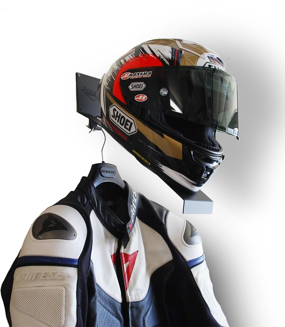 Motorcycle Helmet Holder - Helmet Wall Mount - Rack - Display - Storage Rack - Made in USA