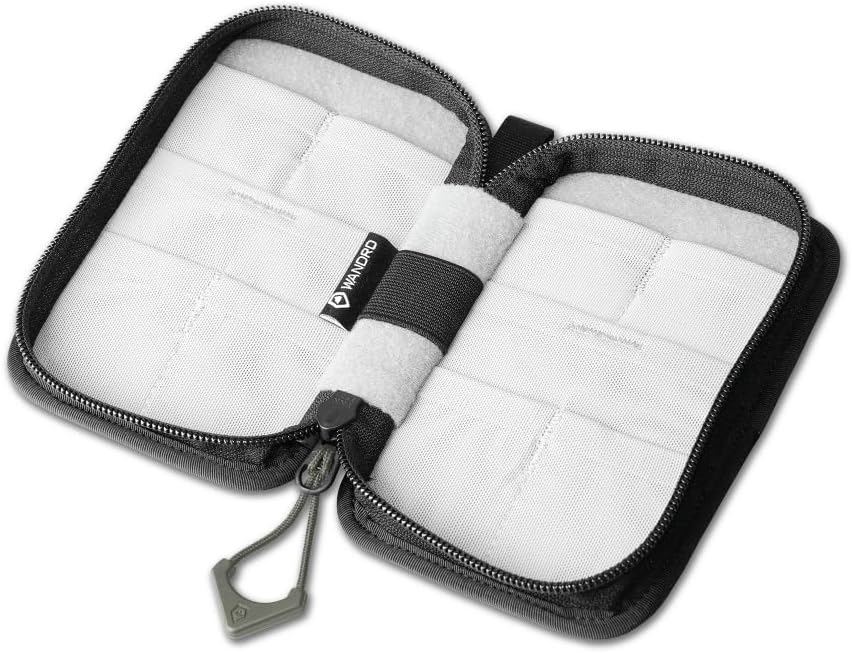 WANDRD Memory Card Case - Durable SD, Micro SD Card Holder for Creators | Camera Accessories & Electronics Organizer for Travel (Wasatch Green)