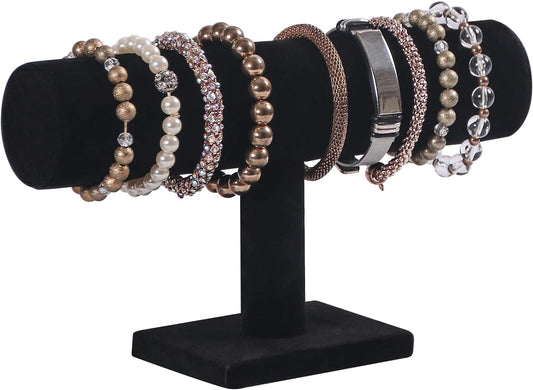 Coward Bracelet Holder Organizer for Show Jewelry Display Boutique Watch Stand for Selling Organization Storage (Detachable Back Velvet)