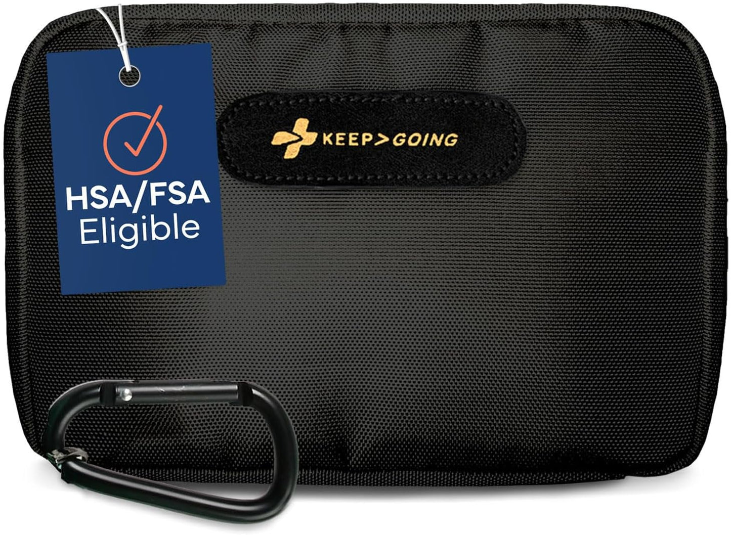 KeepGoing Travel First Aid Kit for Car, Home, Hiking, Camping and Outdoor Emergencies - First Aid Kit Travel Size TSA-Approved