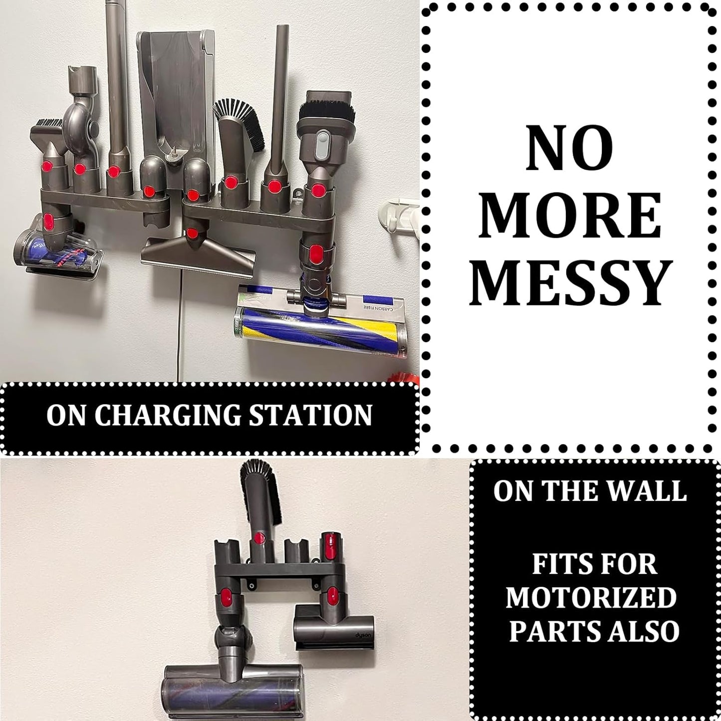 Attachments Mount Holders Compatible with Dyson Gen 5 Gen5 V15 V12 V11 V10 V8 V7 Vacuum Cleaner Accessories Storage Tool Replacement Parts
