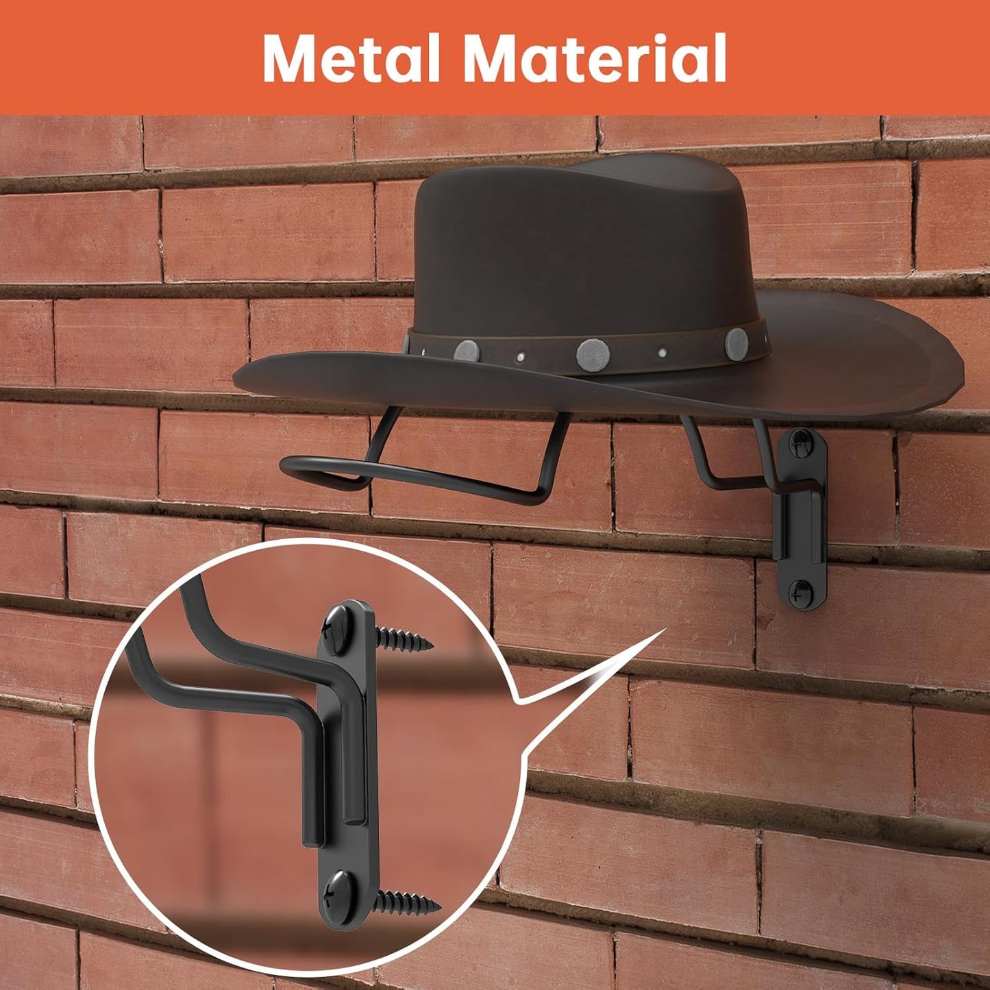 4 PCS Wall Mounted Helmet Rack Roma Helmet Holder Hook Multifunctionnal Metal Rack for Hats Mask Wall Mount Bracket Storage Display Rack with Screws for Equestrian Motorcycle Baseball Rugby Helmetet