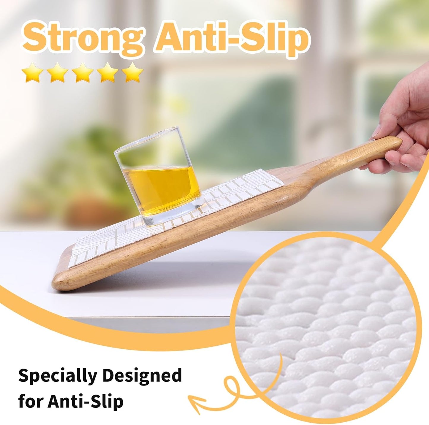 Shelf Liners for Kitchen Cabinets 11.8 x 236.2In Non Adhesive Shelf Liner Paper Non-Slip Thickened Drawer Liner Easy to Clean for Tool Box Refrigerator with Knife and Tape Measure, Gold Geometric