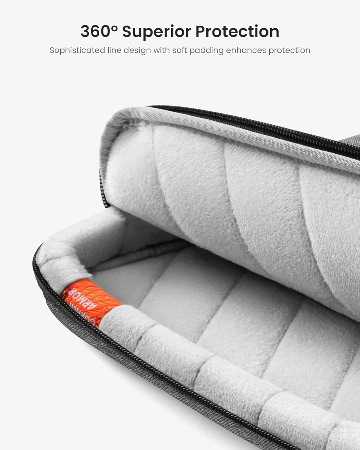 tomtoc 360 Protective Laptop Carrying Case for 15.6-16.2 Inch Acer Aspire 5/7, Lenovo Legion 5i Pro Gen 7, The Razer Blade 17, Dell Inspiron 16/XPS 17, LG Gram 17, More Asus Thinkpad Chromebooks