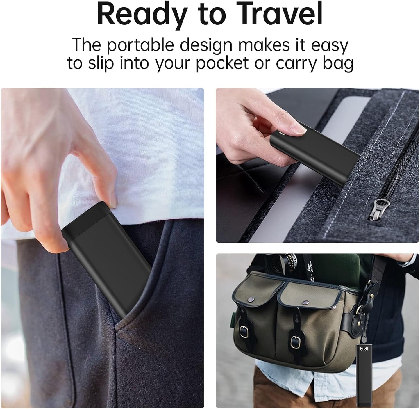 BUDI Pop-up Design 30 Slots Memory Card Case Crush & Shockproof Wallet for 27 Micro SD SDXC SDHC TF Cards and 6 Cards/Micro SDHC/Micro Holder Organizer,Case Storage