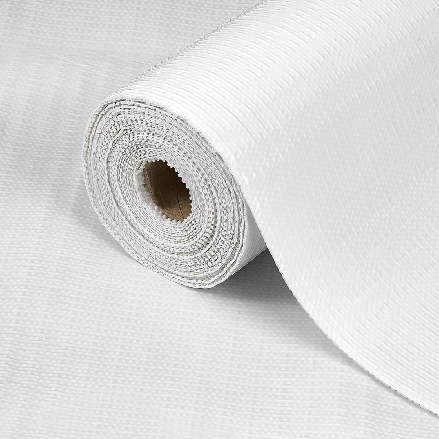 Drawer Shelf Liner for Kitchen Cabinets, Non Adhesive Slip Resistant Shelf Paper Easy to Clean, Strong Grip Thickened Waterproof Washable Mats for Pantry Shelves Cupboard Dresser(White, 17 in x 40 FT)