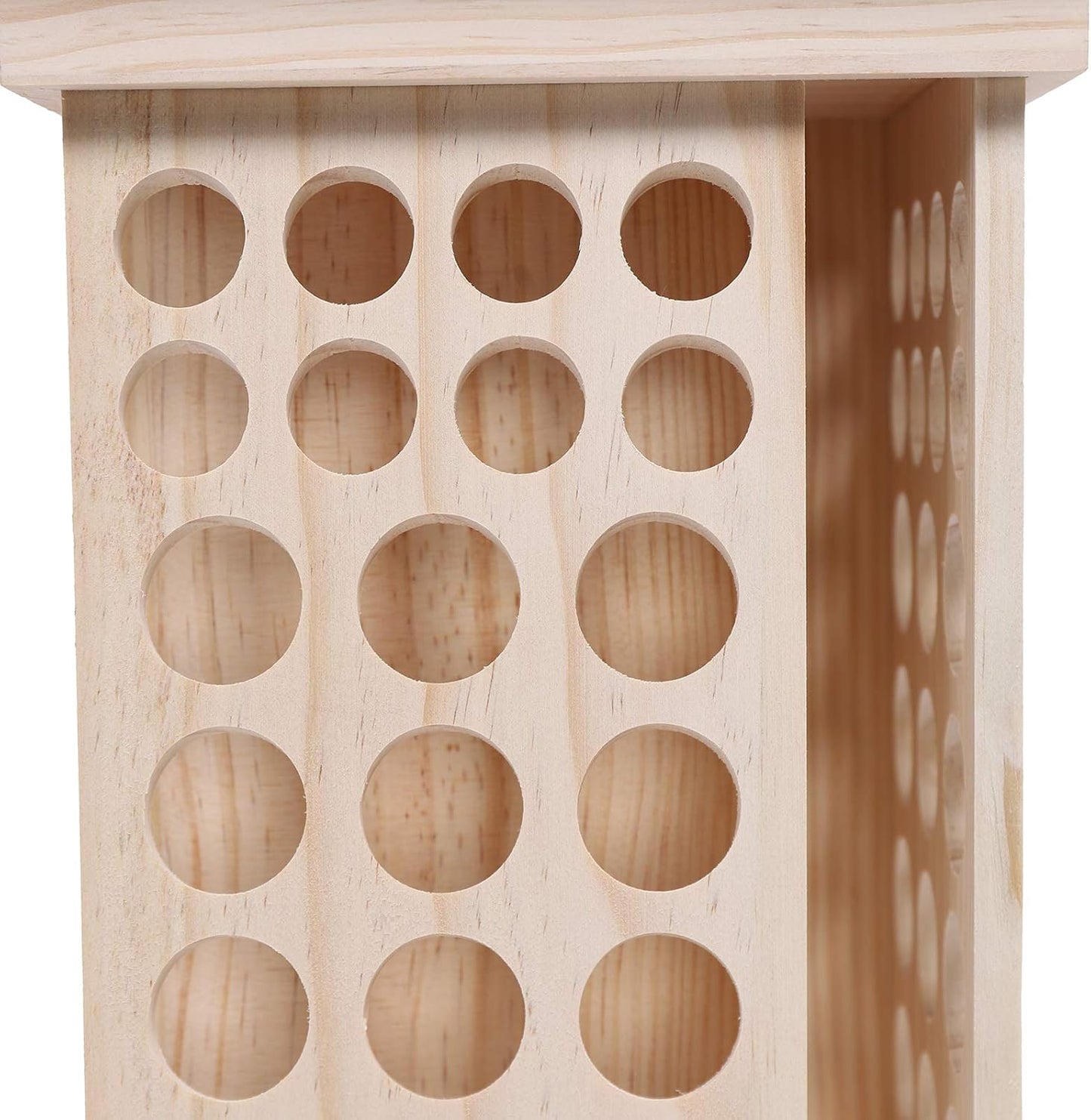 Rotating Essential Oils Storage Rack,8 Tiers 104 Slot Oil Bottle Display Storage Organizer,Hold 5ml & 15ml Bottles,for Home, Beauty Salon, Perfume Store
