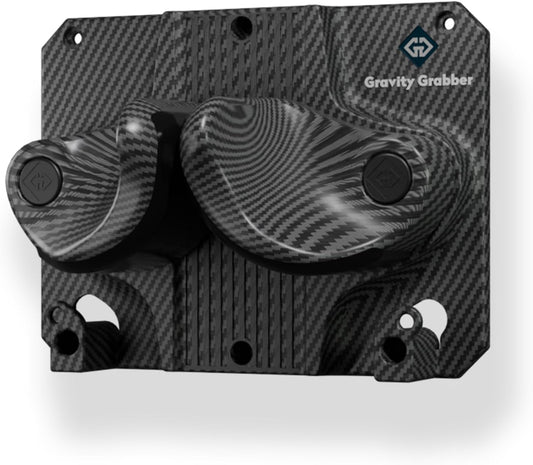 Gravity Grabber - Ultimate Wall Storage Rack for Skis and Snowboards | Damage-Free Storage | Fits Any Ski or Snowboard | (Carbon, 1)