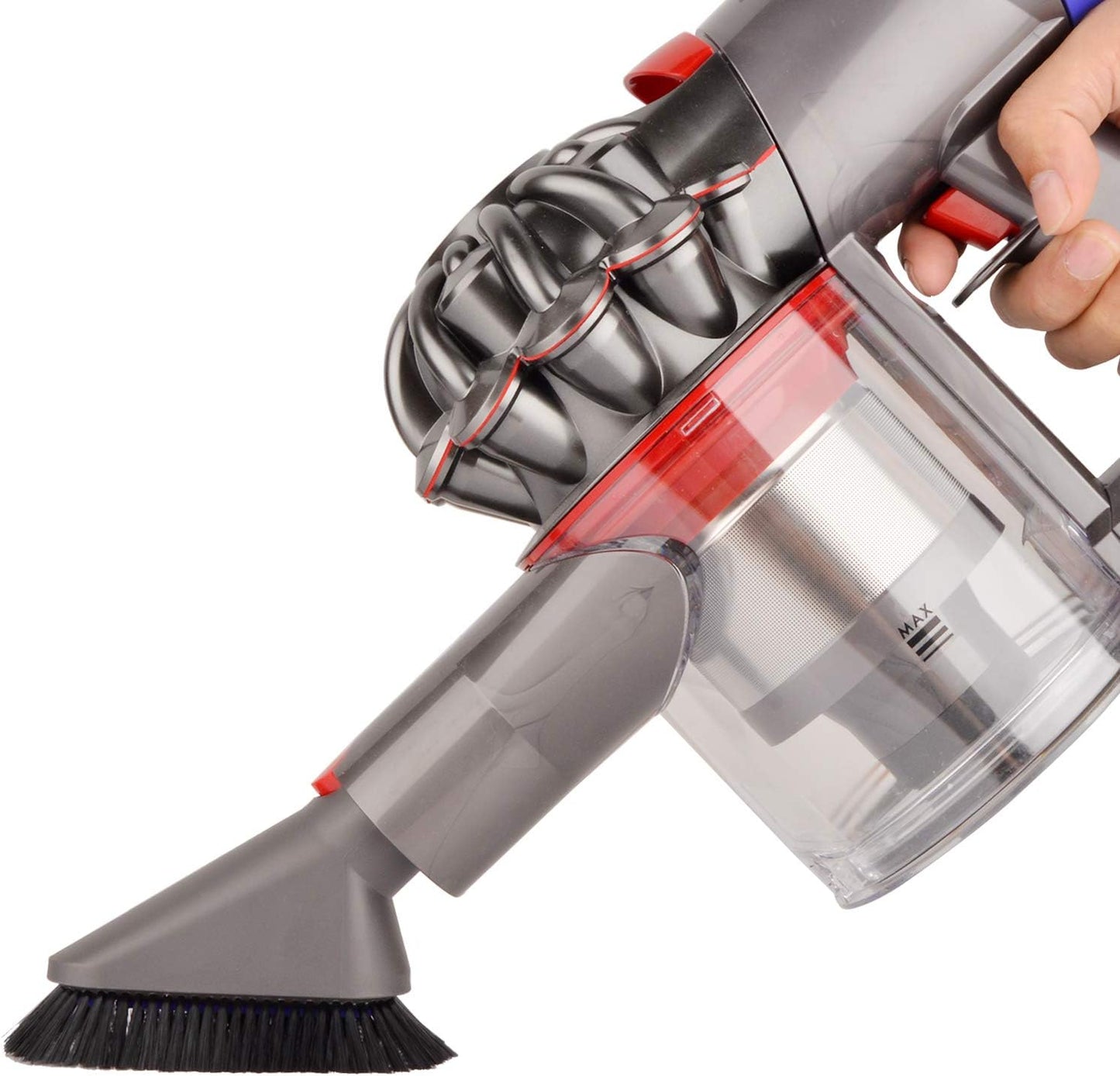 Soft Dusting Brush Attachment Compatible with Dyson Gen5 V15 V15s V12 V11 V10 V9 V8 V7 Vacuum Cleaner Soft Bristle Accessories Tool Replacement Parts