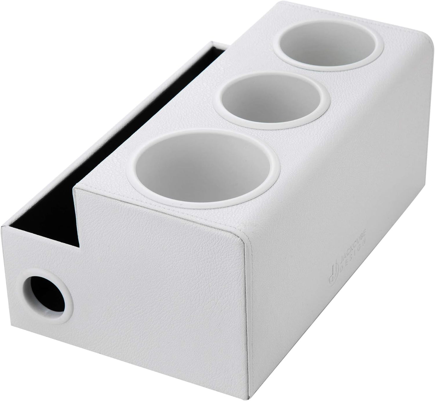 J JACKCUBE DESIGN Hair Tool Organizer Dryer Holder Hair Styling Accessories Organizer Bathroom Storage Countertop with 3 Holes(White) – MK154D