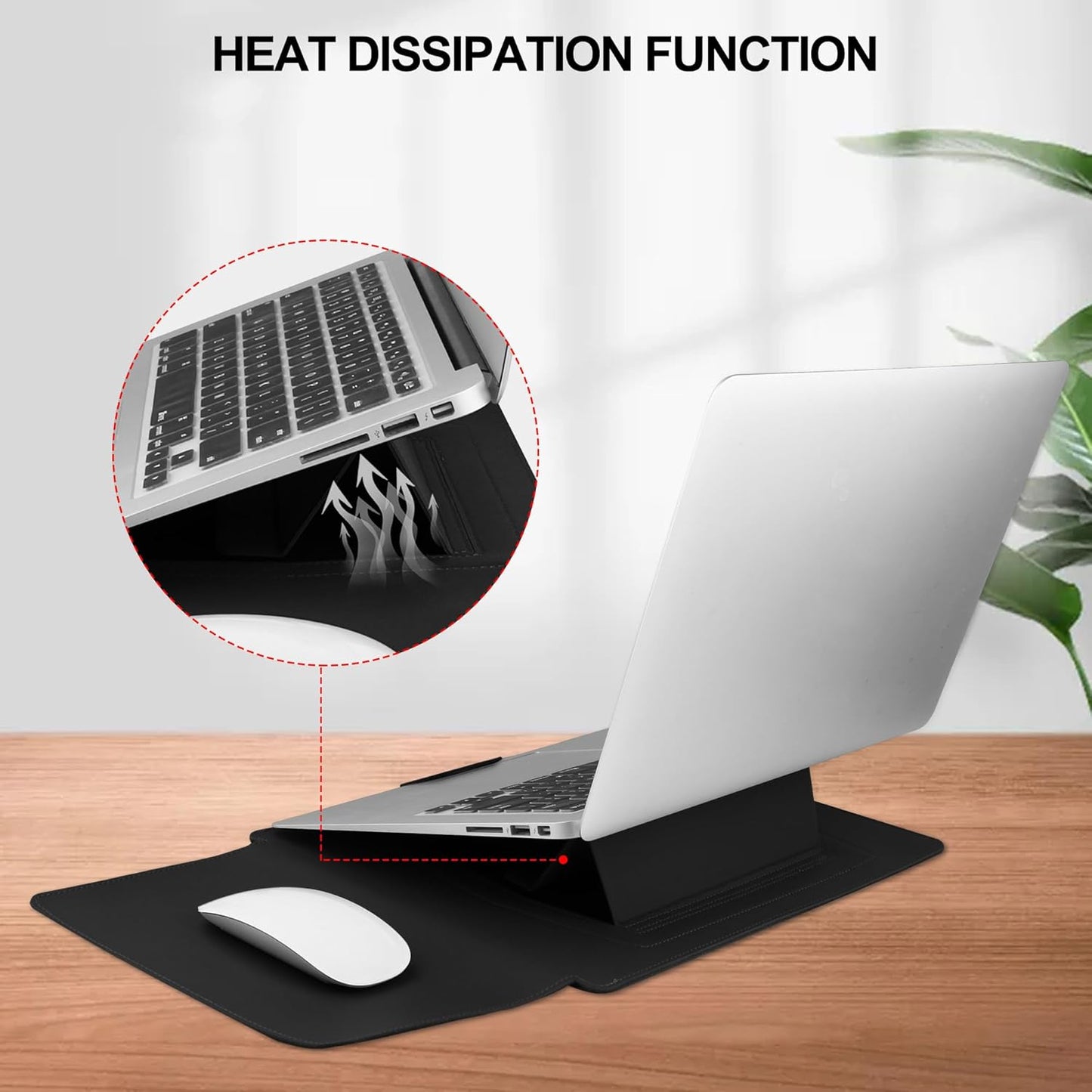 15.6" Laptop Sleeve-Compatible with MacBook Pro 16/15.4'' MacBook Pro 15, Mac Air 15 - Waterproof Soft 15 16 inch pc case for HP, Dell, 15 inch Laptop Sleeve case,Black
