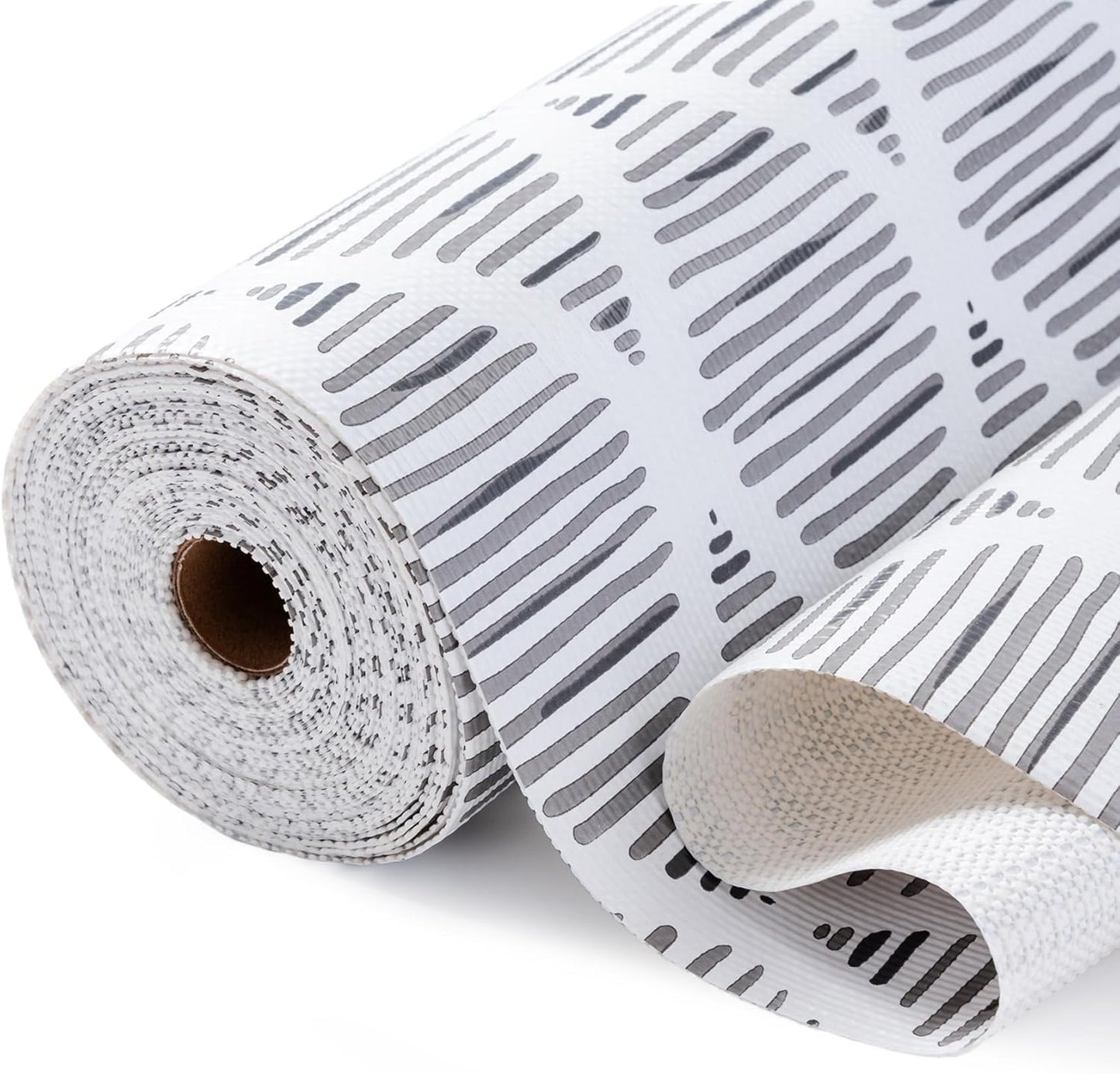 Drawer and Shelf Liner for Kitchen Cabinets, Non-Adhesive 17.5IN x 20FT Strong Grip Thickened Cabinet Liners for Shelves, Non-Slip Mats Shelving Paper Protect Cupboard, Dresser, Pantry | Gray