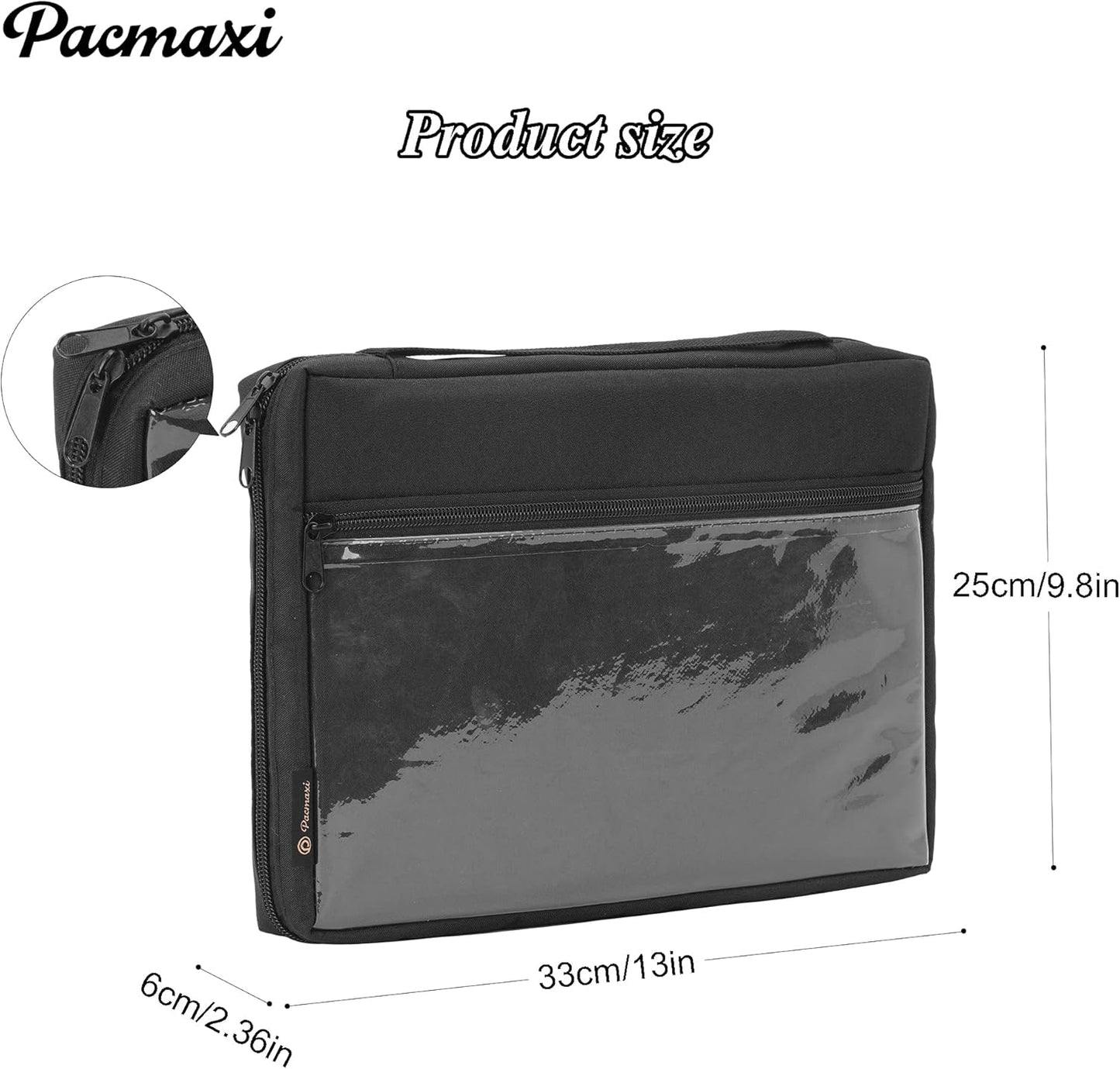 Enamel Pin Display Pages Pin Carrying Case, Pins Collection Storage Organizer Case, Travel Brooch Pin Display Bag (Pins Not Included)