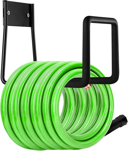 Hose Hanger, Heavy Duty Metal Hose Holder Wall Mount, Hook for Garden Hose/Expandable Hose/Hose Reel/Water Hose/Pocket Hose/Flexable Hose/Magic Hose (Hose Holder 175 Ft)