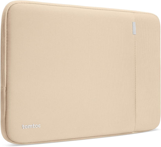 tomtoc 360° Protective Laptop Sleeve for 13-inch New MacBook Air M4/A3240 2025, M3/A3113, M2/A2681 M1/A2337 A2179 A1932, 13-inch MacBook Pro M2/A2686 M1/A2338, Water-Resistant Computer Case Bag