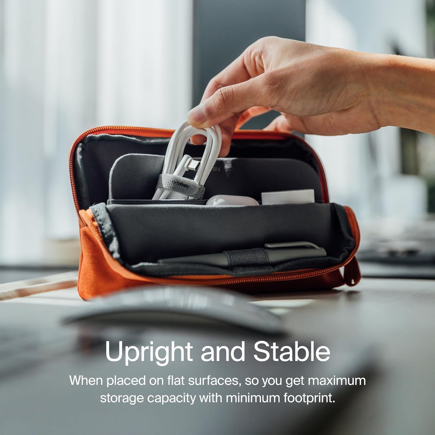 Orbitkey - Desk Pouch (Terracotta)