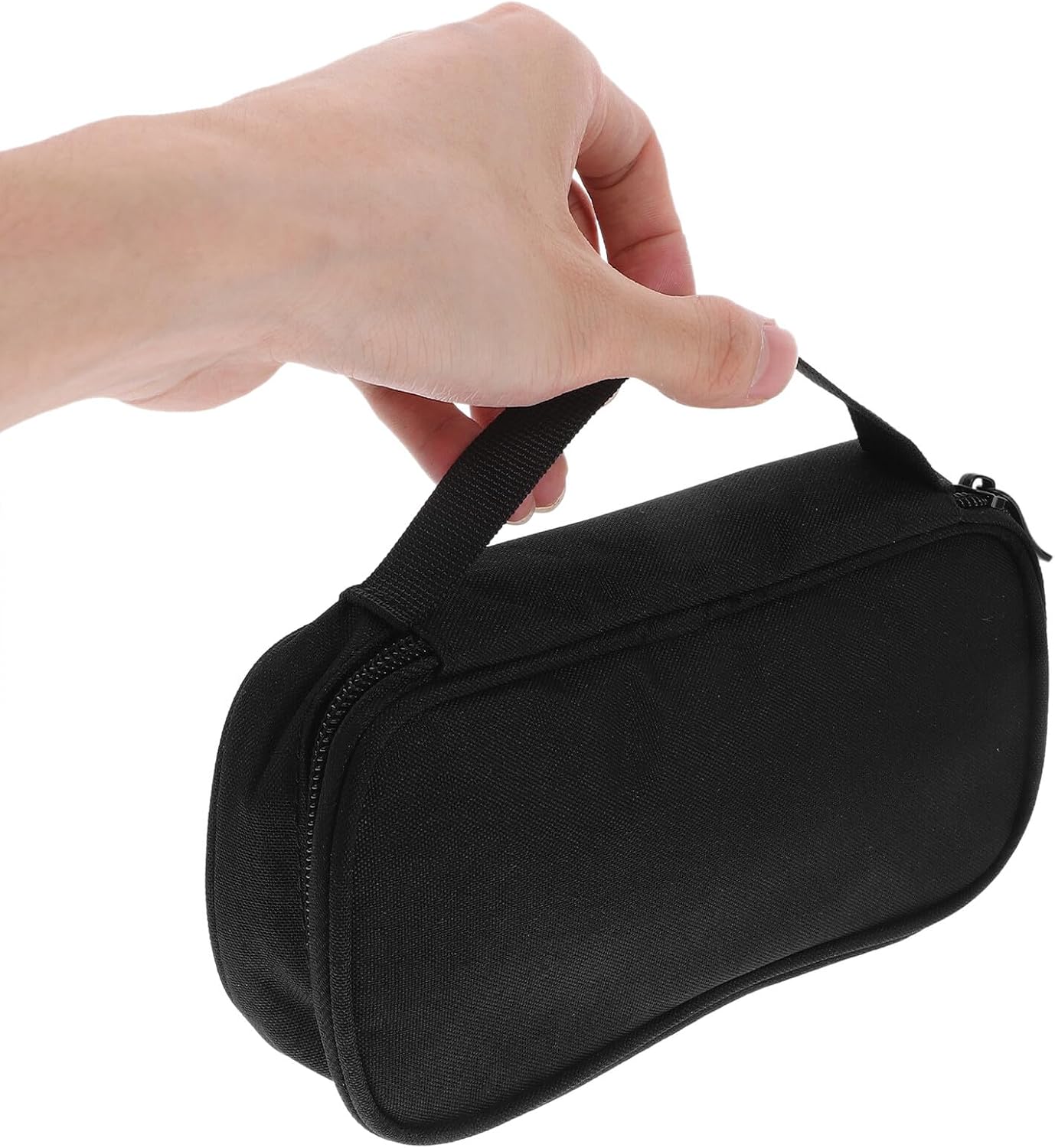 Wear-resistant Electronic Organizer Bag Large Capacity Travel Cable Storage Pouch for USB Chargers Power Bank Accessories Portable Protective Case with Smooth-zip Closure for Tech