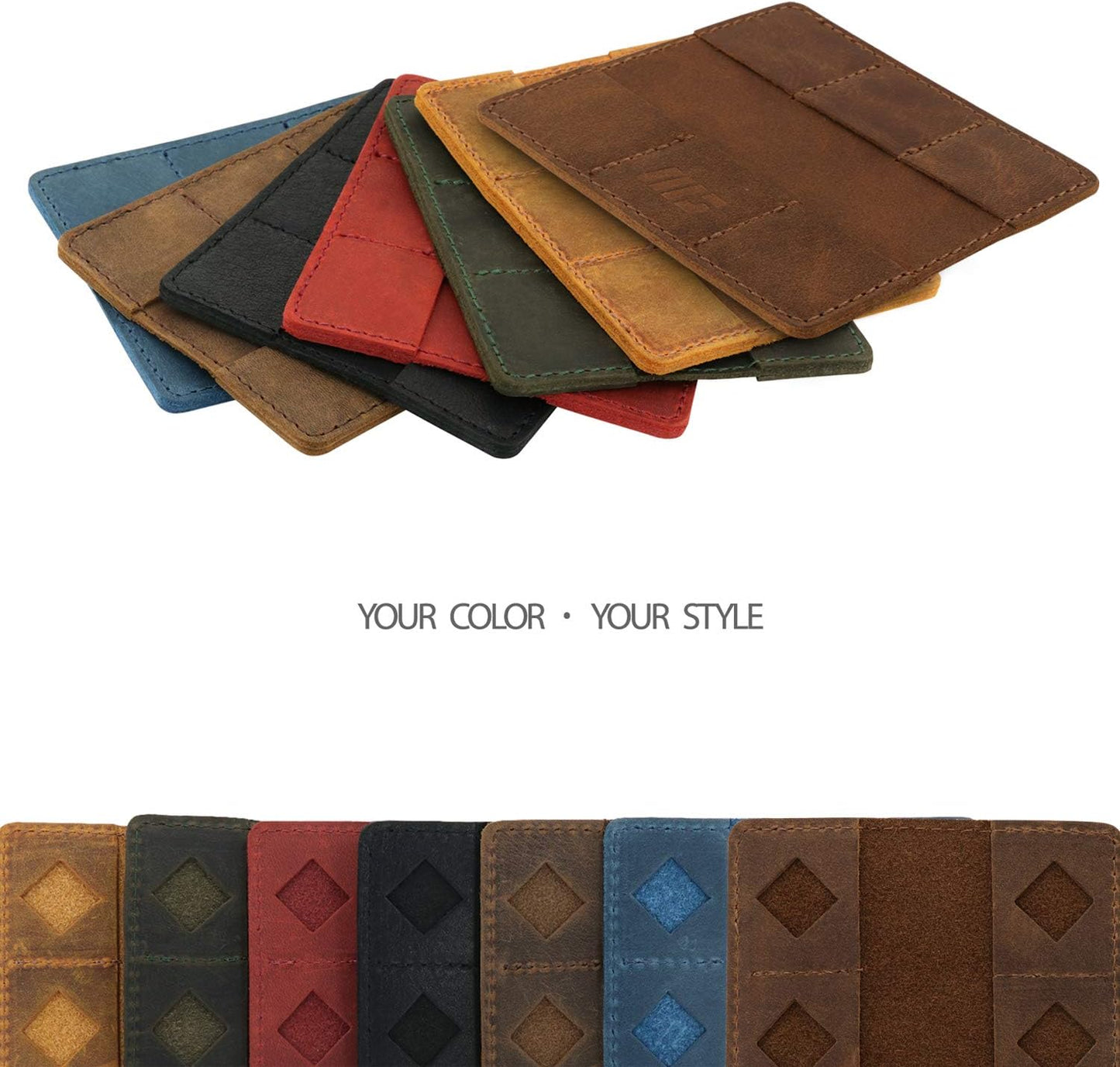 MegaGear Leather SD Card Holder with 12 Card Slots