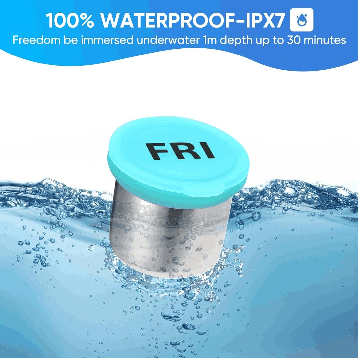 Weekly Metal Pill Case 7 Day, Stainless Steel Pill Box Organizer for Travel, Waterproof Medicine Container, Portable Daliy Pill Holder for Vitamins Fish Oils (Small)