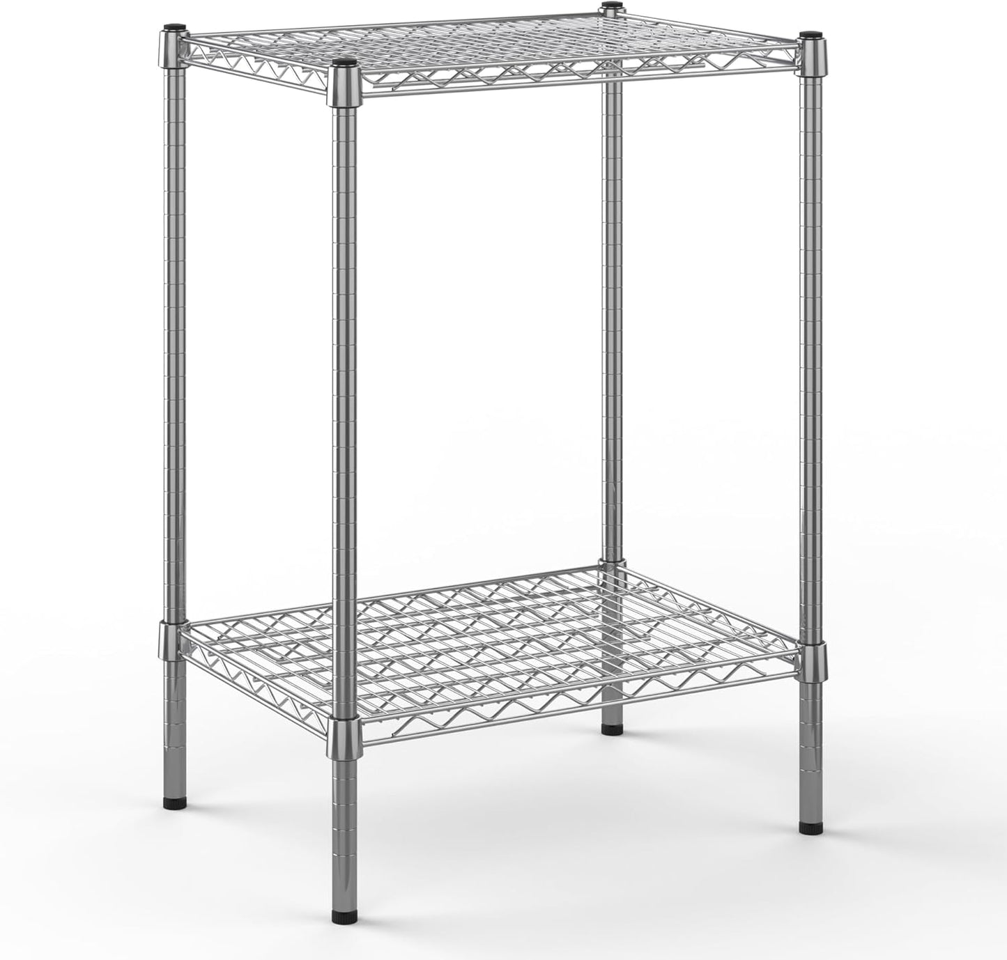 18" Deep x 24" Wide x 34" Height Wire Shelving Kit | 2-Tier | NSF Commercial Storage Rack Unit