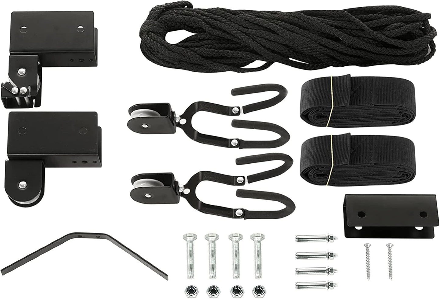 RAD Sportz Kayak Storage Hoists - Overhead Pulley Hoist Systems with 125lb Capacity Each for Canoes, Bikes, Ladders, and More