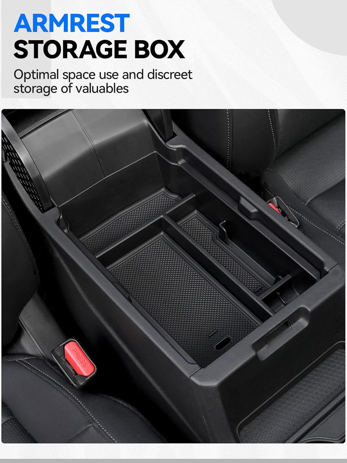 5PCS Center Console Organizer Tray for 2026 2025 2024 2023 Honda CRV Accessories, Armrest Storage Box and Drawer, Armrest Hidden Storage Box, Dashboard Organizer Tray and Cup Holder for Honda CRV