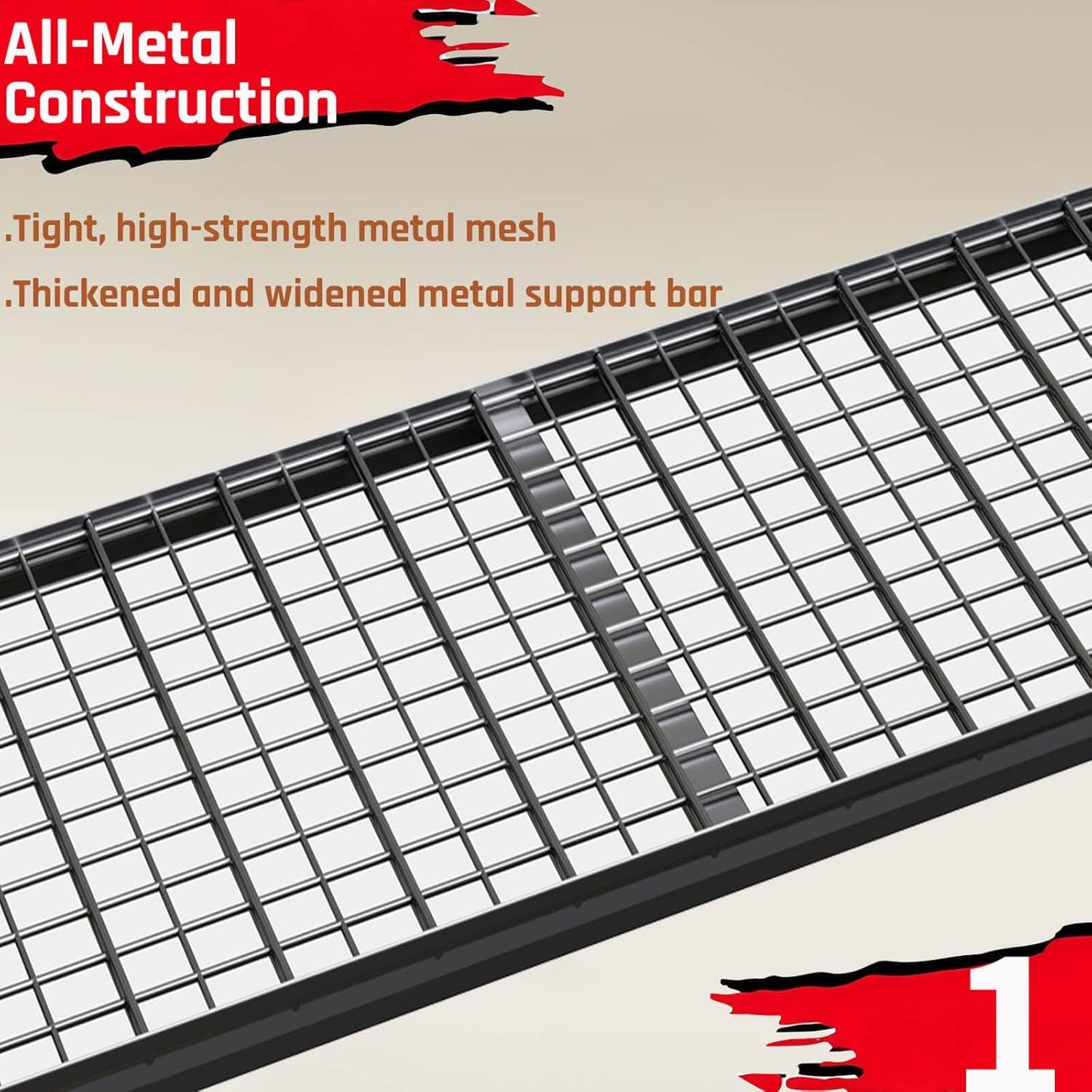65" Wide Heavy Duty Garage Shelving Units, 6-Tier Deep Storage Shelves,Black Metal Garage Shelves,Steel Shelf,Large Storage Rack,Industrial Shelving for Shop, 65" W x 24" D x84 H