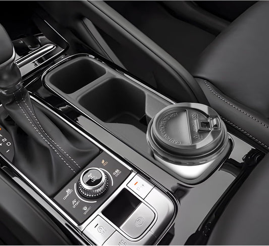 LUWU Cup Holder Compatible with 2020 2021 2022 2023 2024 2025 Kia Telluride Center Console Organizer Drink Holder Replacement for 2025 Kia Telluride Accessories (Compatible with 2020-2025 Telluride)