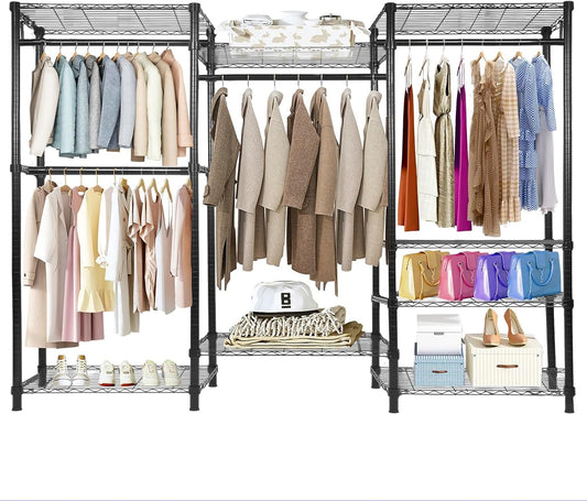 Whitmor Modern Industrial Wardrobe