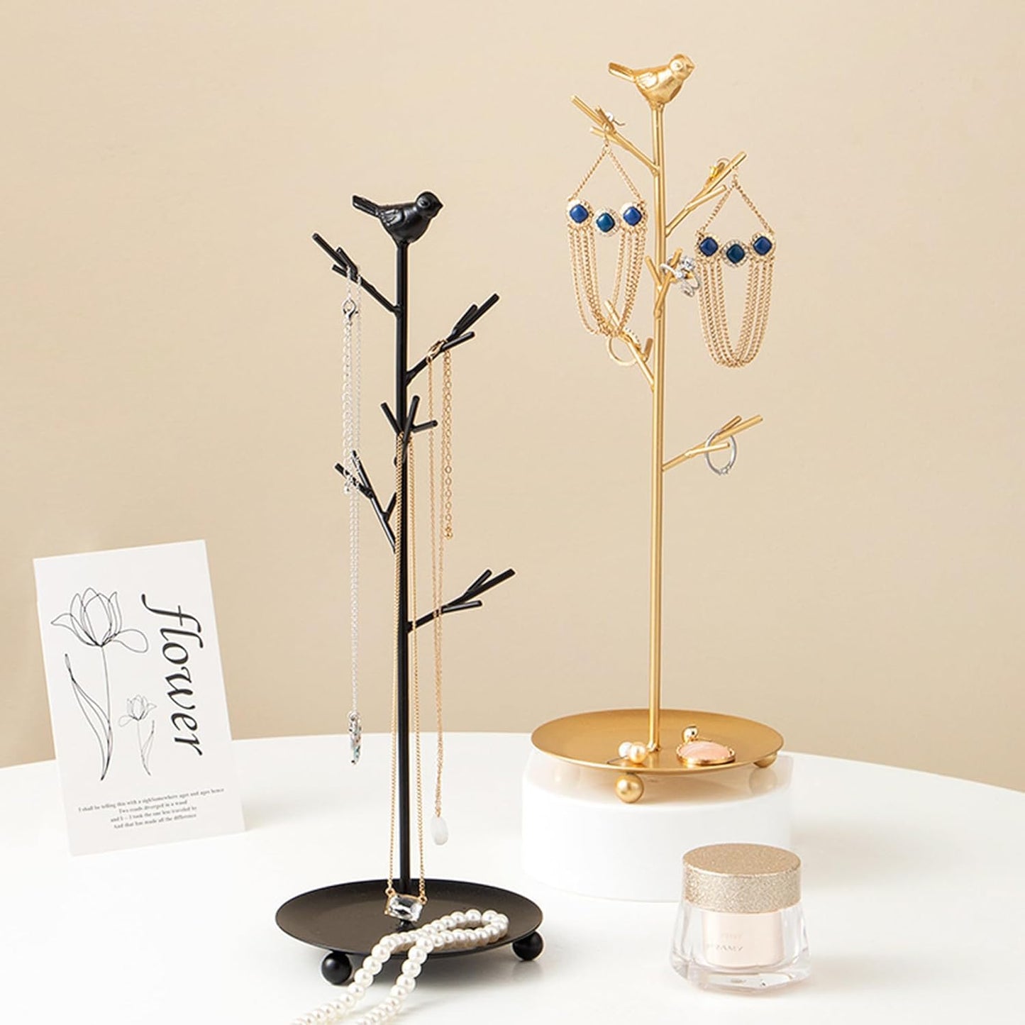 Branch Jewelry Rack Organizer for Ring Earrings Necklace Bracelet,Suitable for living rooms, bathrooms,offices,etc.
