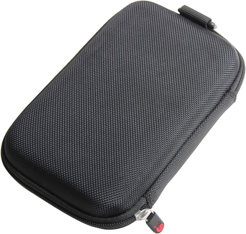 Hermitshell Hard Travel Case for Samsung T9 Portable SSD 2TB / 4TB / 1TB (Black, Case for 2 Hard Drives)