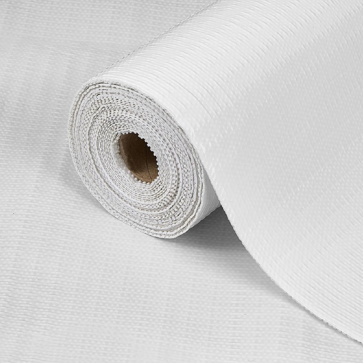 Drawer Shelf Liner for Kitchen Cabinets Non-Adhesive, Non Slip Shelf Paper Waterproof Thickened Cabinet Liners for Shelves, Strong Grip Mats for Cupboard, Dresser, Pantry, White, 23.6 in x 20 FT