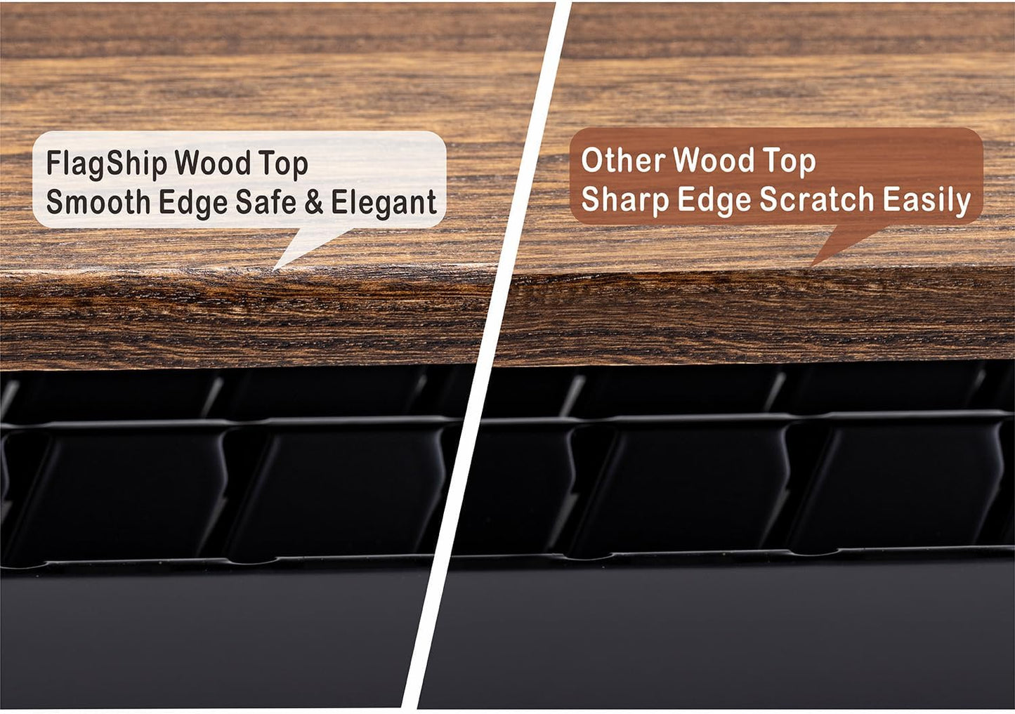 FlagShip Nespresso Vertuo Pod Drawer Storage - Elegant Wood Frame, 50 Pod Capacity