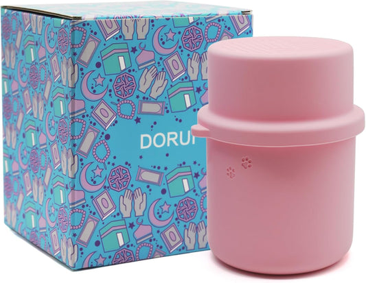 Original Canned Dog Food Storage Container | Silicone Can Cover Pet Food Sealer | BPA Free, Airtight, Dishwasher & Freezer Safe (Pink)