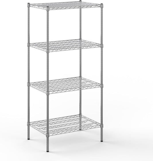 21" Deep x 30" Wide x 64" Height Wire Shelving Kit | 4-Tier | NSF Commercial Storage Rack Unit