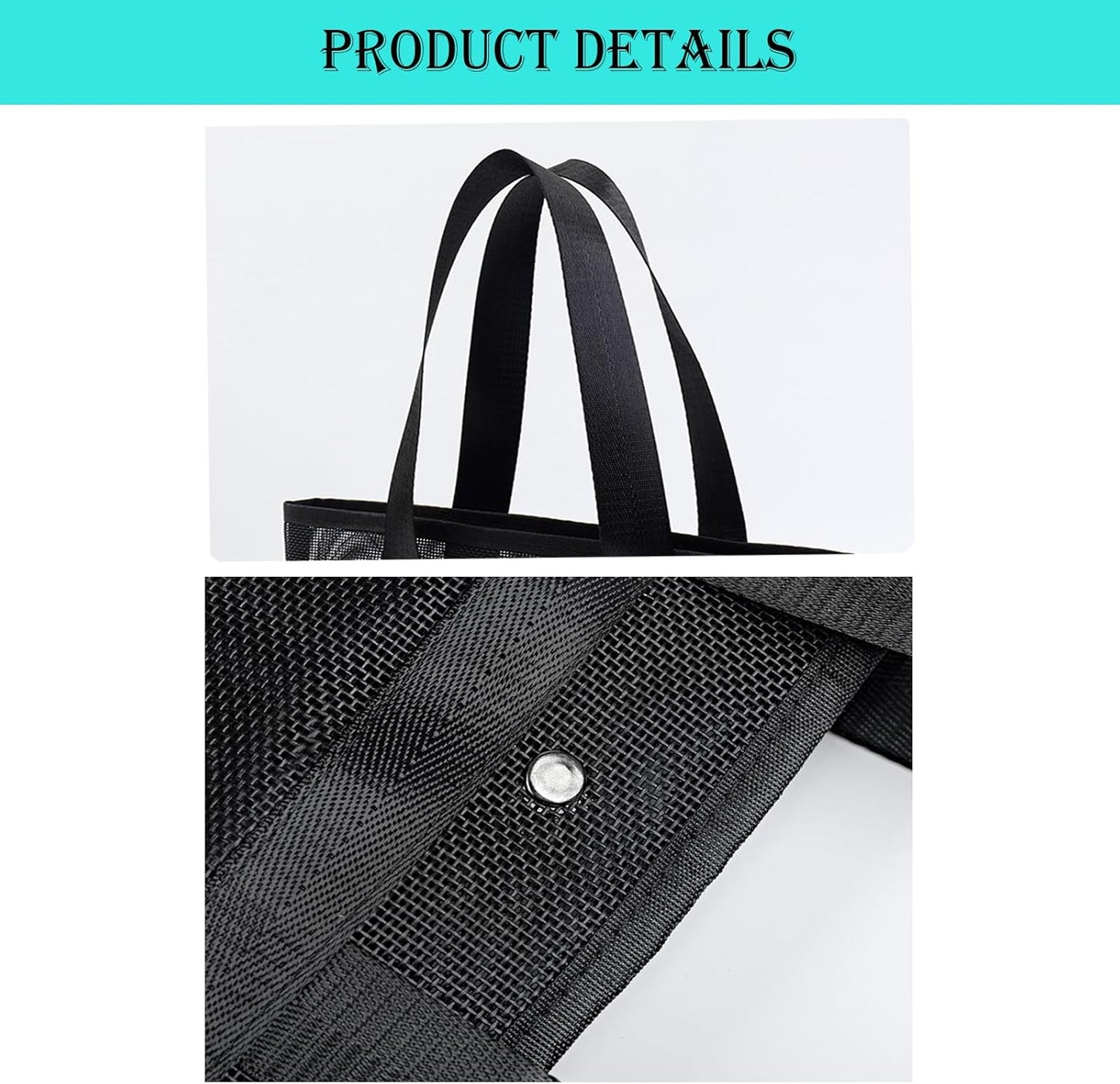 1Pcs Horse Grooming Bag Durable Horse Tool Bag with Pet Grooming Organizer for Horses, Dogs, and Other Pets (Black)