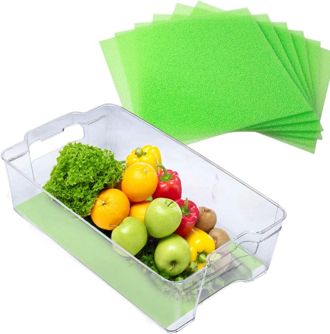 Fruit & Veggie Life Extender Drawer Liner - Refrigerator Organizers and Storage, Fridge Shelf Liners