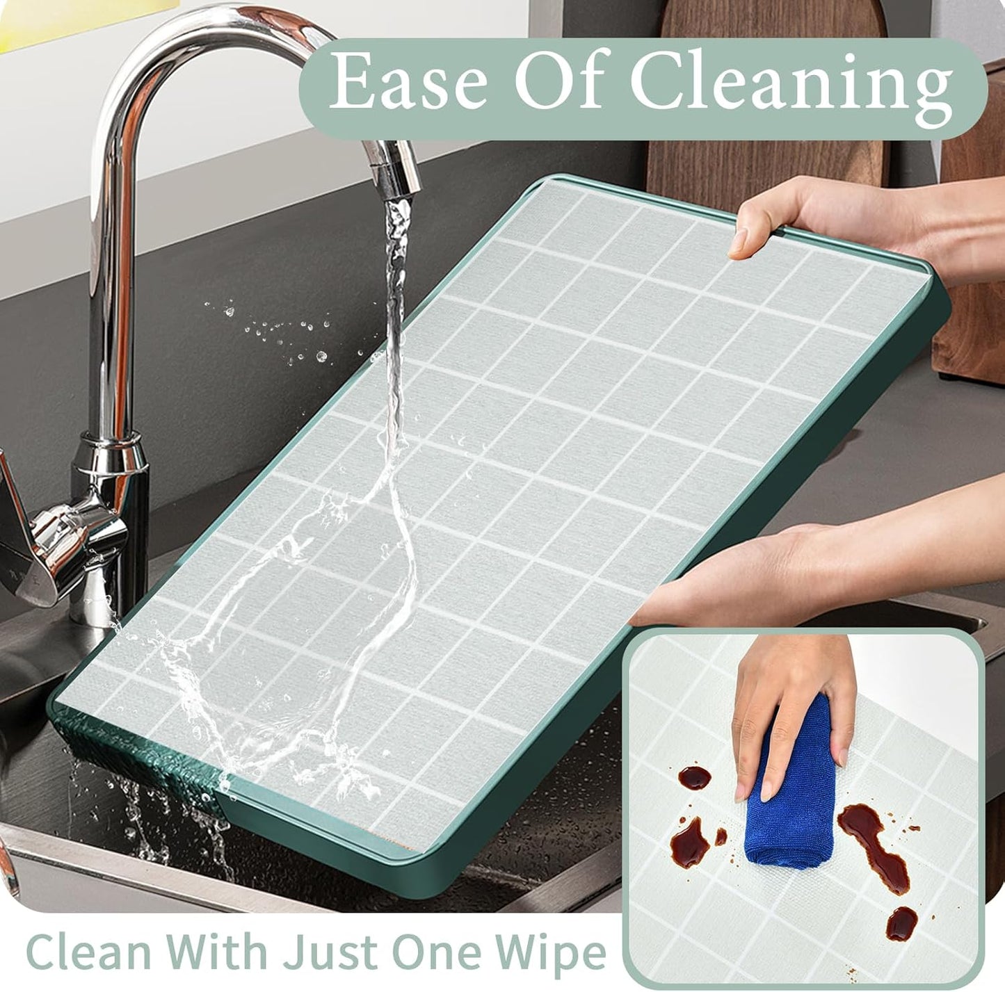 Drawer and Shelf Liner for Kitchen Cabinet: 12 in X 30 Ft Non Slip Waterproof Shelf Paper Non Adhesive Refrigerator Liners Light Gray Grid Easy Liners for Bathroom